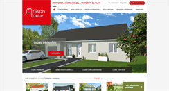 Desktop Screenshot of constructeur-maison-laure.fr